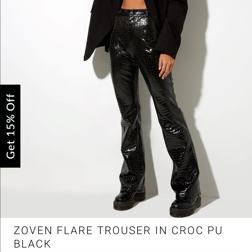 Motel Rocks Zoven Flare Trousers